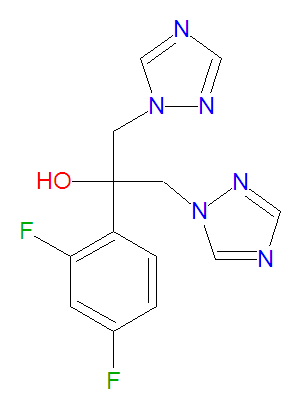 Fluconazole structure.jpg