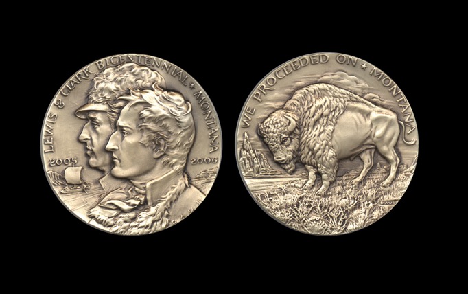File:D&F Lewis & Clark Montana Medallion Recto & Verso cropcopy.jpeg