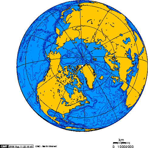 File:Orthographic projection centred over Alert Nunavut.png