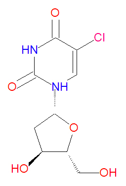 Idoxuridine structure.jpg