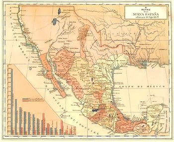 Reino de la Nueva España a principios del Siglo XIX.jpg