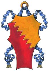 Alexander Liptak—Coat of arms of the Bentivoglios—2012.png