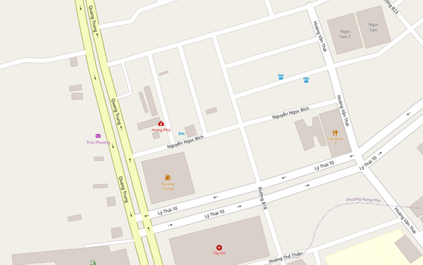 Nguyen-Ngoc-Bich street map.