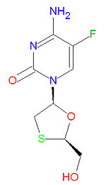 Emtricitabine structure.jpg