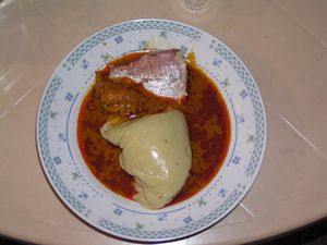 Fufu with soup.JPG