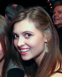 Julie Patzwald at a 2010 Film Screening and Launch Party.jpg