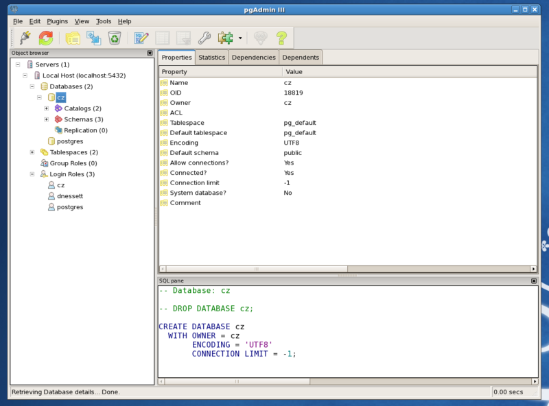 File:CentOS 5.4 screenshot pgAdmin III CZ clone postgres configuration.png