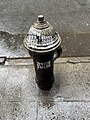 Black fire hydrant Manhattan (w 56th Street) May 2023.JPG