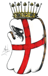 Alexander Liptak—Coat of arms of Andrew Harclay, 1st Earl of Carlisle—2011.png