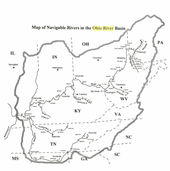 File:Navigable branches of the Ohio River, from 1897, from the US Army Corps of Engineers.png