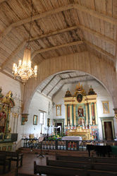 (CC) Photo: David Ball The interior of the chapel at Mission San José.