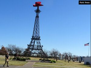 Eiffel tower Paris TX.jpg
