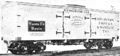 (PD) Photo: American Car and Foundry Company A rare double-door refrigerator car utilized the "Hanrahan System of Automatic Refrigeration" as built by ACF, circa 1898.[12]