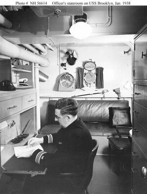 Supply officer's stateroom, USS Brooklyn.jpg