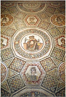 Roman era, 4th century, mosaic from Villa Romana del Casale in Sicily.