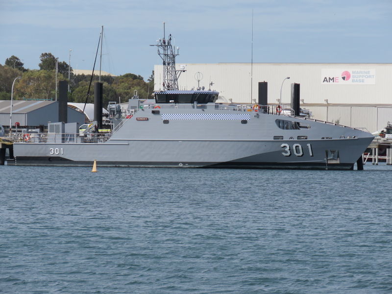File:Teanoai II (301) at Austal shipyards in Henderson, Western Australia, September 2020 01.jpg