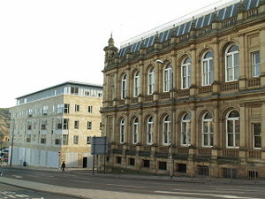 Halifax Town Hall with new building.jpg