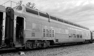 (CC) Photo: Phil Dohmen / DaveVarilek / TrainWeb.com One of Santa Fe's "Big Dome"-Lounge cars originally built by the Budd Company for El Capitan; eventually, these cars would find their way into consists on nearly every main line. Unit #506 (shown above) was the only unit retained by the Santa Fe after 1971 (its designation changed to #60); all the rest had been sold to Auto-Train. The car "lives" today as a member of the BNSF Railway roster as BNSF31, the Bay View.