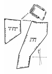 PD Diagram The "Alemany Plat" prepared by the U.S. Land Surveyor's Office to define the property restored to the Catholic Church by the Public Land Commission, later confirmed by presidential proclamation on May 23, 1862.[1]