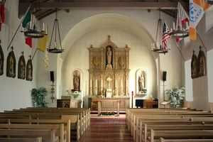 Interior of Chapel at Mission San Rafael.jpg