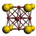 Face-centered cubic crystal structure of Cu3Au