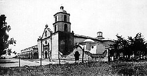 (PD) Photo: William Amos Haines Mission San Luis Rey de Francia, circa 1910.