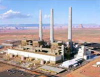 Coal-fired Navajo generating station