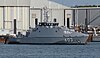 HMPNGS Francis Agwi boat at Austal shipyards in Henderson, Western Australia, October 2021 02.jpg