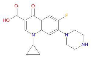 Ciprofloxacin structure.jpg