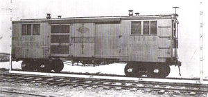 (PD) Photo: Railroad and Locomotive Historical Society Illinois Central Railroad #14713, a ventilated fruit car dating from 1893.