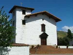 (CC) Photo: Larry Myhre The reconstructed chapel at Mission San José (now sporting a bell tower) as it appeared in 2011.