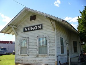 Train station, Yukon, Oklahoma.jpg