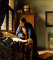 The Geographer Painting by Jan Vermeer
