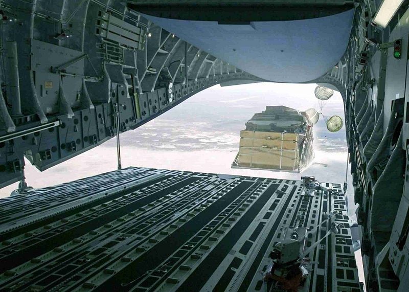 File:Air-dropping a Mobile Gun System from a C-17.jpg