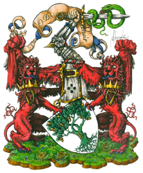 Alexander Liptak—Coat of arms of O'Conor Don—2012.png