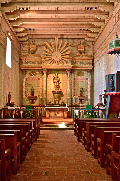 File:Mission San Miguel chapel interior.jpg